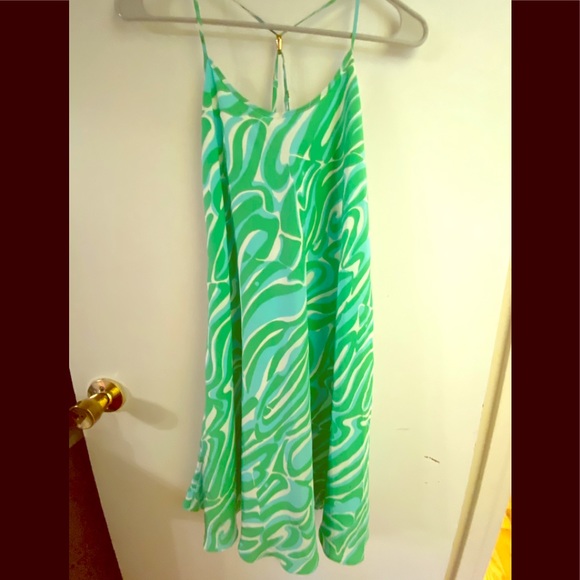 Lilly Pulitzer Dresses & Skirts - Green Lilly Pulitzer Maisey Slip Dress